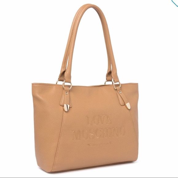 Love Moschino Leather Handbag - Picture 4 of 9